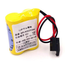 BR-AGCF2W2Cell Lithiumbatterij 6V A98L-0031-0011#L2200mAh PLC-batterij voor Fanuc-controller back-upbatterij