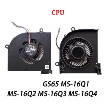 Laptop Cooler CPU GPU Cooling Fan For MSI GS65 GS65VR P65 MS-16Q2 16Q1 16Q3 MS-16Q4