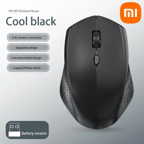 Συμβατό με ασύρματο ποντίκι Bluetooth Xiaomi 2.4Ghz1600DPI Εργονομικά διπλά μοντέλα Type-C