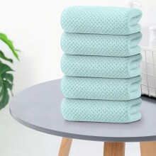 5-teiliges Set aus Mikrofaser-Handtüchern und Gesichtstüchern für Bad und Haushalt – schnelltrocknend und ideal für Zuhause