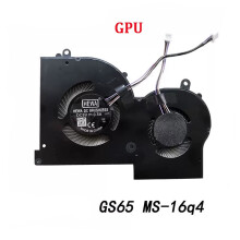 Ventilateur de refroidissement pour processeur et carte graphique pour ordinateur portable MSI GS65GS65VR P65MS-16Q2 16Q1 16Q3MS-16Q4