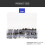Black Punk Rivet Studs for DIY Clothes Bags Accessories 2