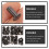 Black Punk Rivet Studs for DIY Clothes Bags Accessories 8