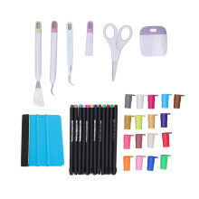 Revolutionize Your Crafting With This Comprehensive Kit, Featuring Stainless Steel Blades And Transfer Film, Perfect For Cutting And Weeding Tasks