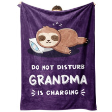 Gaver til bedstemor, bedstemor, nana Gigi Mimi, unikke fødselsdagsgaver til bedstemor fra børnebørn, bedstemortæppe til mors dag,