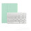 Adequado para iPad Air 6 e tablet (2024), capa protetora de couro com teclado Bluetooth tailandês, modelo Pro de 110,9,7 polegadas. 1