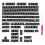 Samurai Component Appearance Japanese Keycaps, Customizable Cherry Profile Pbt Material For Mechanical Keyboards (128) 1