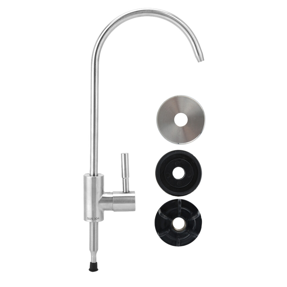 Durable Ceramic Disc Cartridge Faucet For Kitchen Sink, Streamline Design Ensures Concentrated Soft Water Flow Without Splashing, Ideal For Reverse 9425574421319