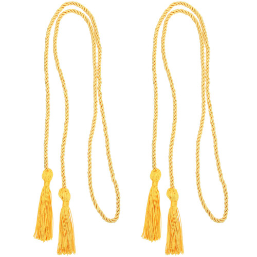 6Pièces Graduation Tressés Orange En Polyester Pour Décoration 1