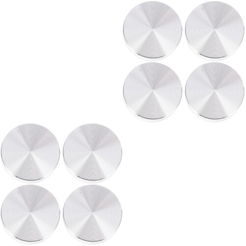 8Stk Aluminium Kreis Scheiben Adapter Für Glastische 1