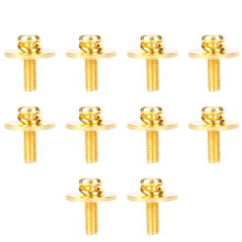 Long Lasting Use, Drum Parts Accessory with Enhanced Durability Design, Durable Drum Lug Mounting Screws Ideal for Frequent Tuning, Replacement