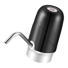 Schwarzer 5-Gallonen-Elektro-Wasserflaschenpumpe, Druckknopf, Geräuscharm, Automatik
