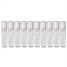 High Quality Glass: Fine Mist Atomizer With Decorative Swirl Design, Portable Cosmetic Container For Travel, 100% Brand New, Clear And Safety, Not