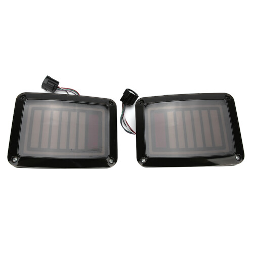 Πίσω φώτα LED Jeep JK με φιμέ κρύσταλλα, Διαμόρφωση ασφαλέστερων νυχτών, φωτεινότερα
