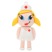Trustworthy Quality, Cartoon Style USB Drive, Firm And Soft Plastic, Portable Large Storage, Plug And Play Without Driver, Shockproof, Compatible