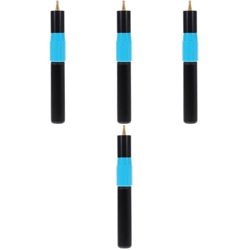 4Stk Anzubringender Pool Cue Verlängerungsstab Mehrfarbig 1