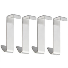 Quick Organization Over Door Hooks, Durable Construction Protective Padding Elegant Arched Design, Space Saving Heavy Duty Load Capacity For Kitchen