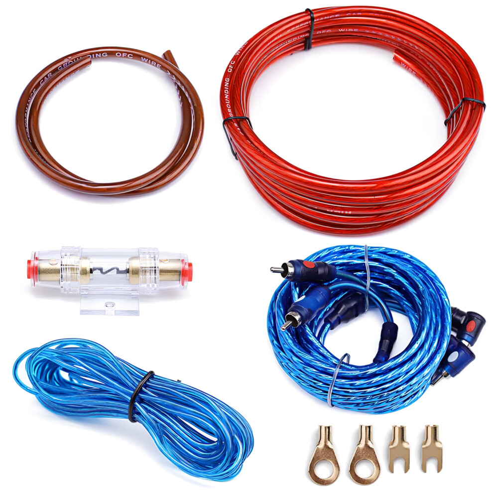 Vehicle Audio Installation Car Amplifier Subwoofer Wiring Kit 9353595704800