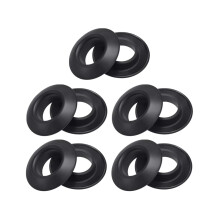 10 Pieces Drip Rings Water Retaining Rings for Boating Canoeing Black