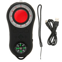 Adjustable Sensitivity Infrared Detector, Comprehensive Protection Hidden Camera Detector, Portable Size Anti Spy Finder For Personal Security,