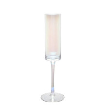 Rainbow Romantic Champagne Glass, 1 Pcs Tall Champagne Flute Capacity 6.76 oz for Valentine'S Day and Christmas