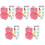 10Pièces Jouets Griffe Enfants Attrayants Rose Coordination Main-Œil 2