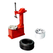 Car Repair Shop Parts Model 1:64 Pretend Play Toy Automotive Service Diorama Style E