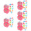 10Pièces Jouets Griffe Enfants Attrayants Rose Coordination Main-Œil 9
