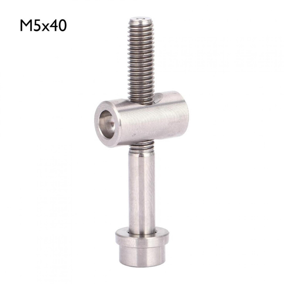 Otviap Seatpost Screw,M5x30/35/40Mm Titanium Alloy Seatpost Fixed Round Screw, M5x35 Seatpost Screw 9353595706675