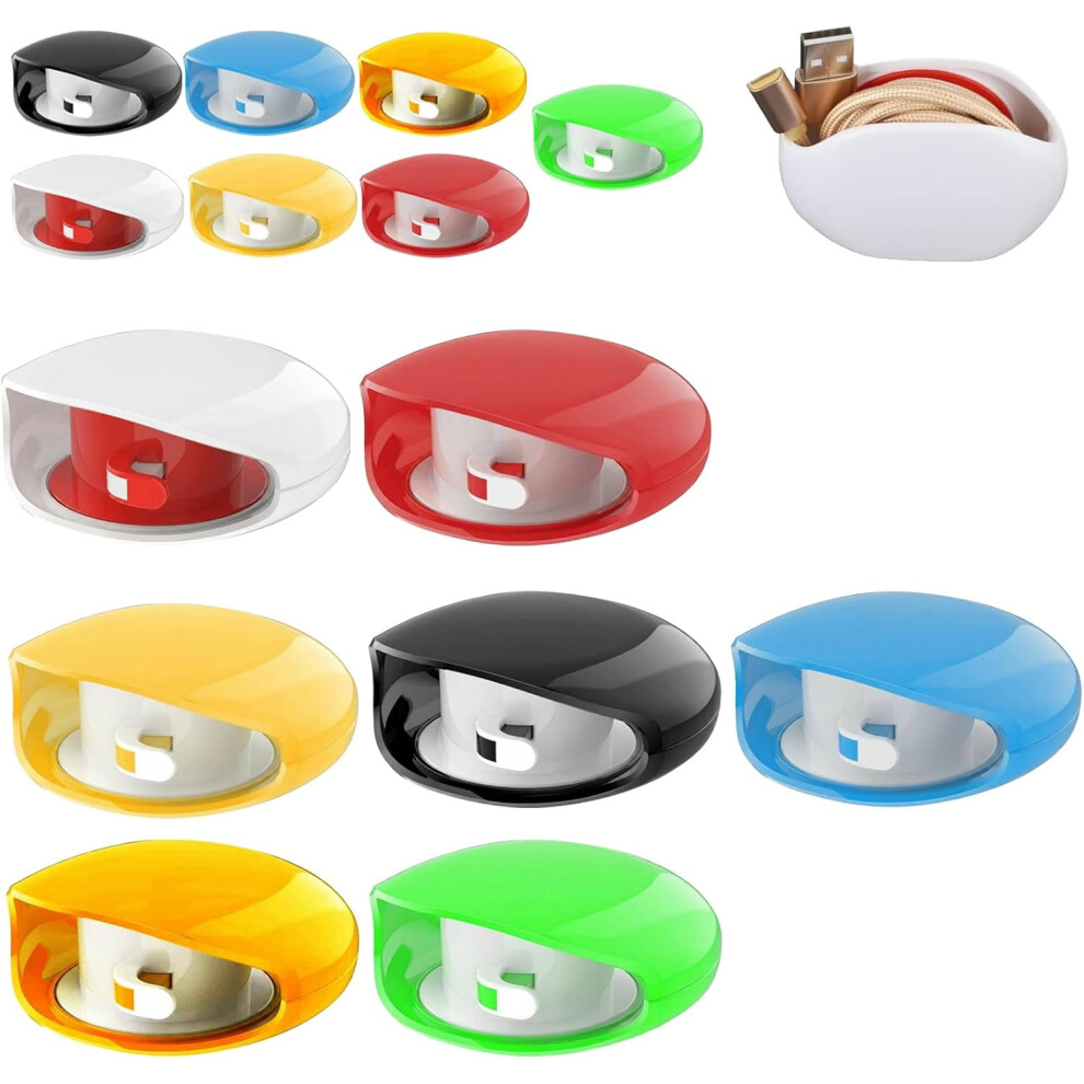 Automatic Cord Reel Â Retractable Organizer For Earphone, Phone & Headphone Cables, Tangle-Free, Compatible With Most Cables 9353595706361