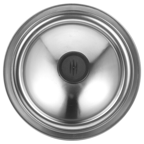 5Stk Robuster Metall Deckel Für Gewürztöpfe Lebensmittelecht Silber 2