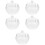 5Stk Nageldish Für Nagelstudio Mit Deckel Transparent Design 8