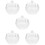 5Stk Nageldish Für Nagelstudio Mit Deckel Transparent Design 9