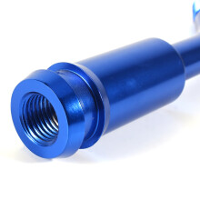 Schaltknauf für Schaltgetriebe, einfach zu montierender Schaltknauf aus Aluminiumlegierung für Pkw-Schalthebel, schwerer Schaltknauf mit Gewinde
