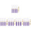 5Sets Polyester Quasten 2023 DIY Abschlusshut 6