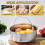 2Pcs High-Grade Steel Steamer Pot Insert for Home Kitchen Use 7