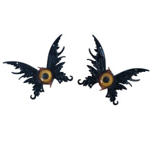 Halloween-Haarspange mit Skeletthand und Rosen-Spitzendetails, einzigartige Haarnadel, verstellbarer Krallengriff für verschiedene Haartypen