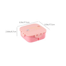 Boîte à bento compatible micro-ondes – Plastique de qualité alimentaire, étanche, avec séparateurs, pour adultes et préparation des repas au