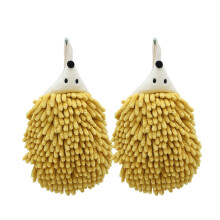 Handtücher fürs Badezimmer, Igel-Chenille-Handtuch, niedliches Hängehandtuch, dick, saugfähig, multifunktional