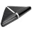Windshield Interior A-Pillar Decorative Cover, Triangular Trim Made with Premium Quality ABS Hard Plastic and Carbon Fiber Pattern Finish, Compatible 5