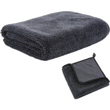 Panno per asciugare l'auto in microfibra a trama ritorta da 600 g/m² (61x91 cm) – Ultra assorbente, non lascia aloni, compatibile con auto, camion