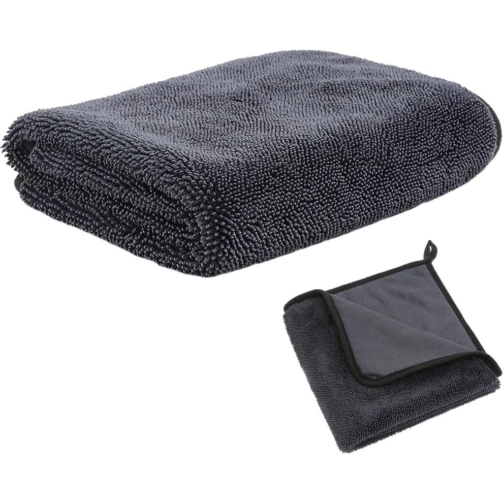 24"X36" 600Gsm Twist-Weave Microfiber Car Drying Towel Â Ultra Absorbent, Streak-Free, Compatible With Cars, Trucks & Suvs 9193271148920