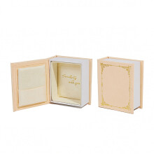 Einzigartige Aufbewahrungsbox im Flipbook-Stil für Ringe und Schmuck zum Valentinstag sowie als Souvenir oder Dekoration.