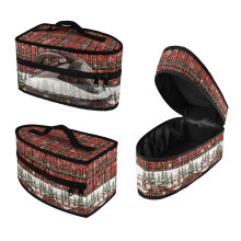 Plaid Design Iron Organizer Carrier Bag Portable Durable & Protective Organizer Garment Carrying Case, Bag Only