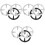9Pièces Anneaux Wok Remplaçables Fer Multifonction Cuisine 2