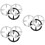 9Pièces Anneaux Wok Remplaçables Fer Multifonction Cuisine 6