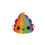 Ysmzzmsy1PCS Rainbow Σιδερένιο ή Ραμμένο Κεντημένο Επίθεμα Ομοφυλοφιλίας 1