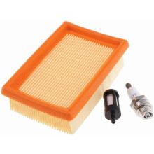 Air Filter with Fuel Filter and Spark Plug Replacement for BR320 BR340 BR380 BR400 BR420 Backpack Blower 4203 141