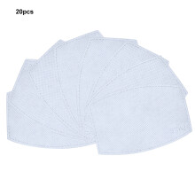 Máscaras respiratórias de alta eficiência, proteção contra PM2_5 com filtros de carvão ativado, material não tecido respirável para homens e