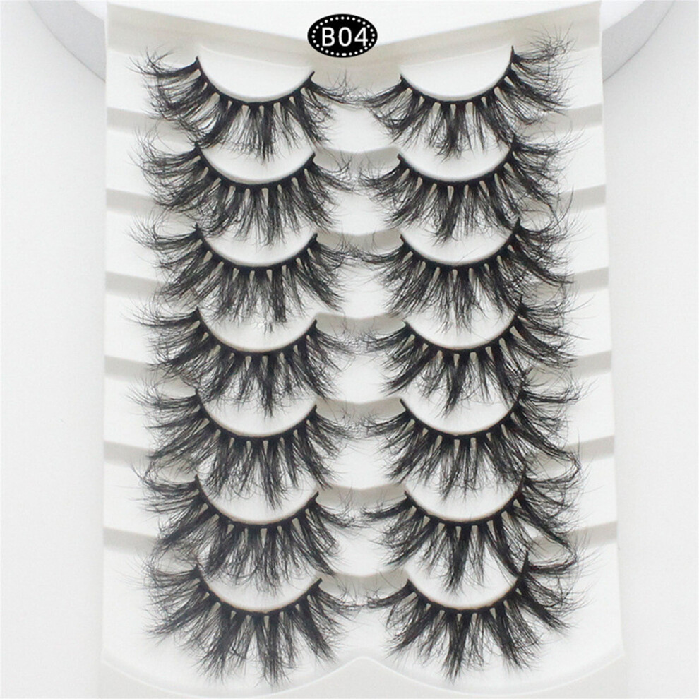 Eyelashes False Eyelashes Lashes 5 Pairs Soft Volume Eyelashes Packs for Dramatic